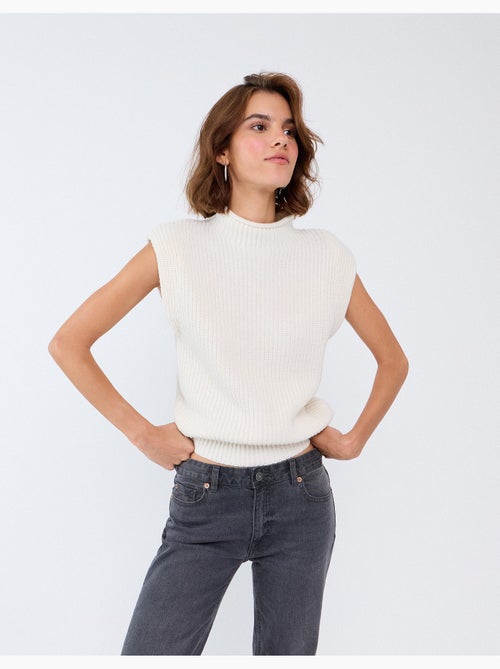 Gilet lavorato a maglia, mo fashion - Kiabi