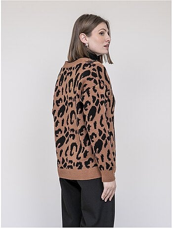Gilet leopardato KATLINE