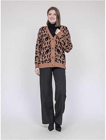 Gilet leopardato KATLINE