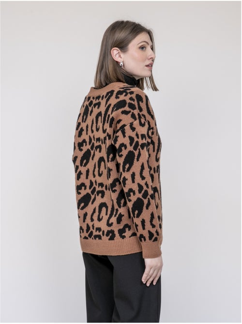 Gilet leopardato KATLINE - Kiabi