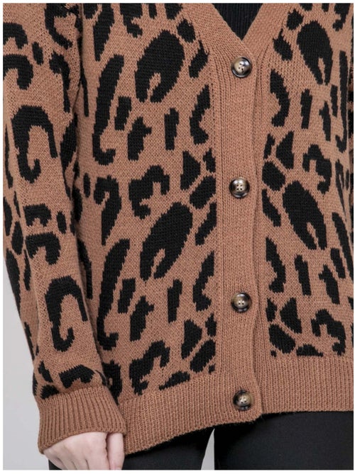 Gilet leopardato KATLINE - Kiabi