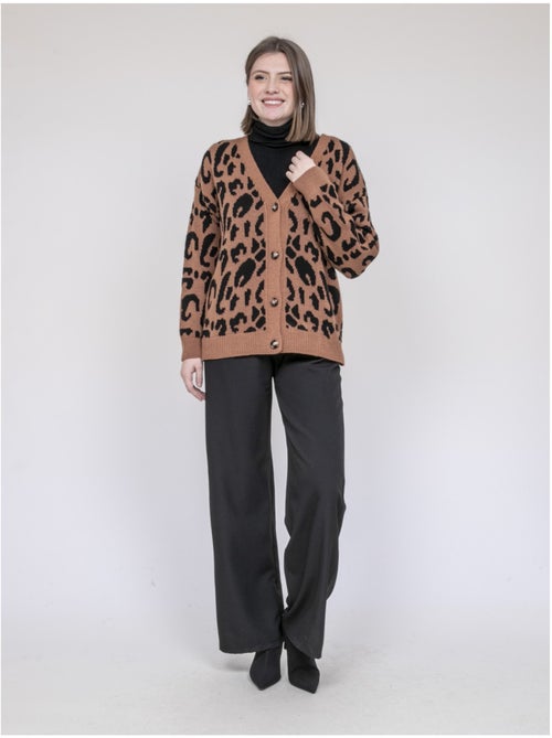 Gilet leopardato KATLINE - Kiabi