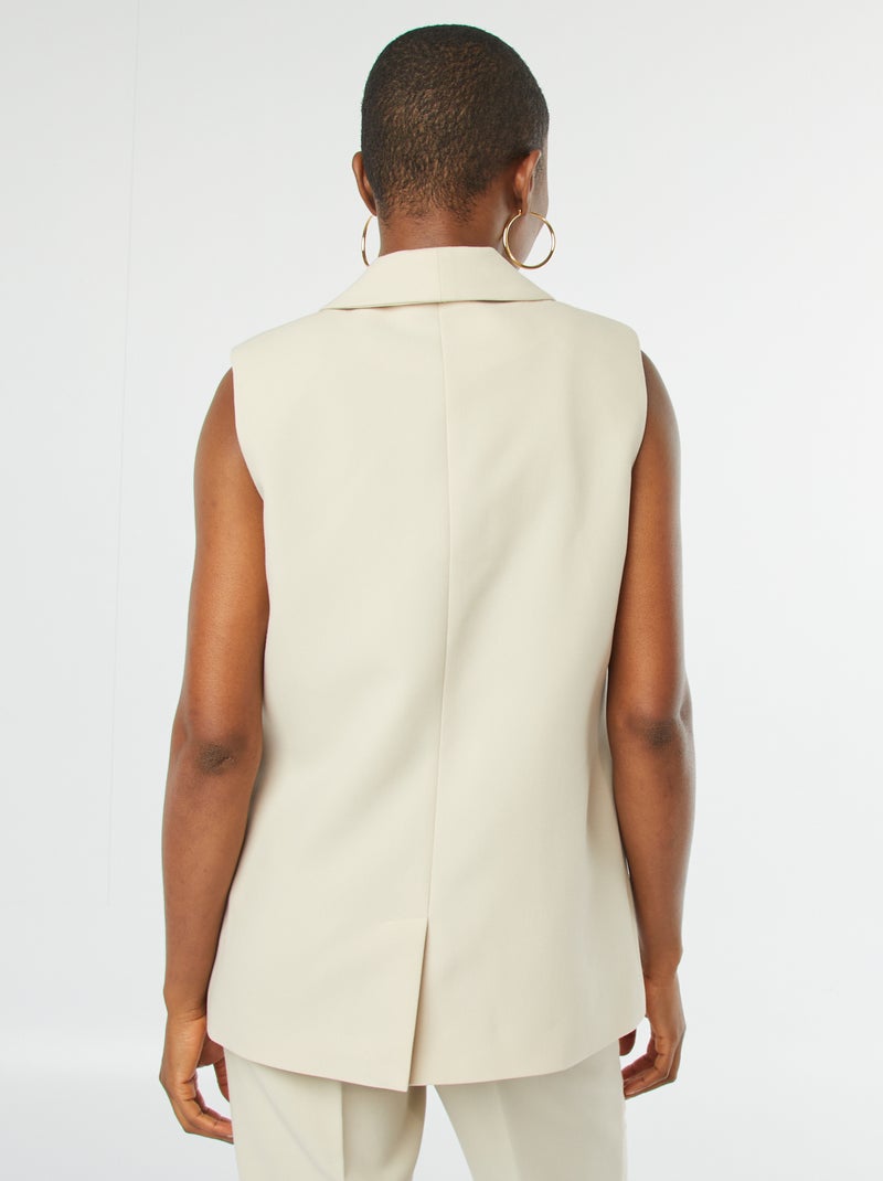 Gilet longue senza maniche GRIGIO - Kiabi