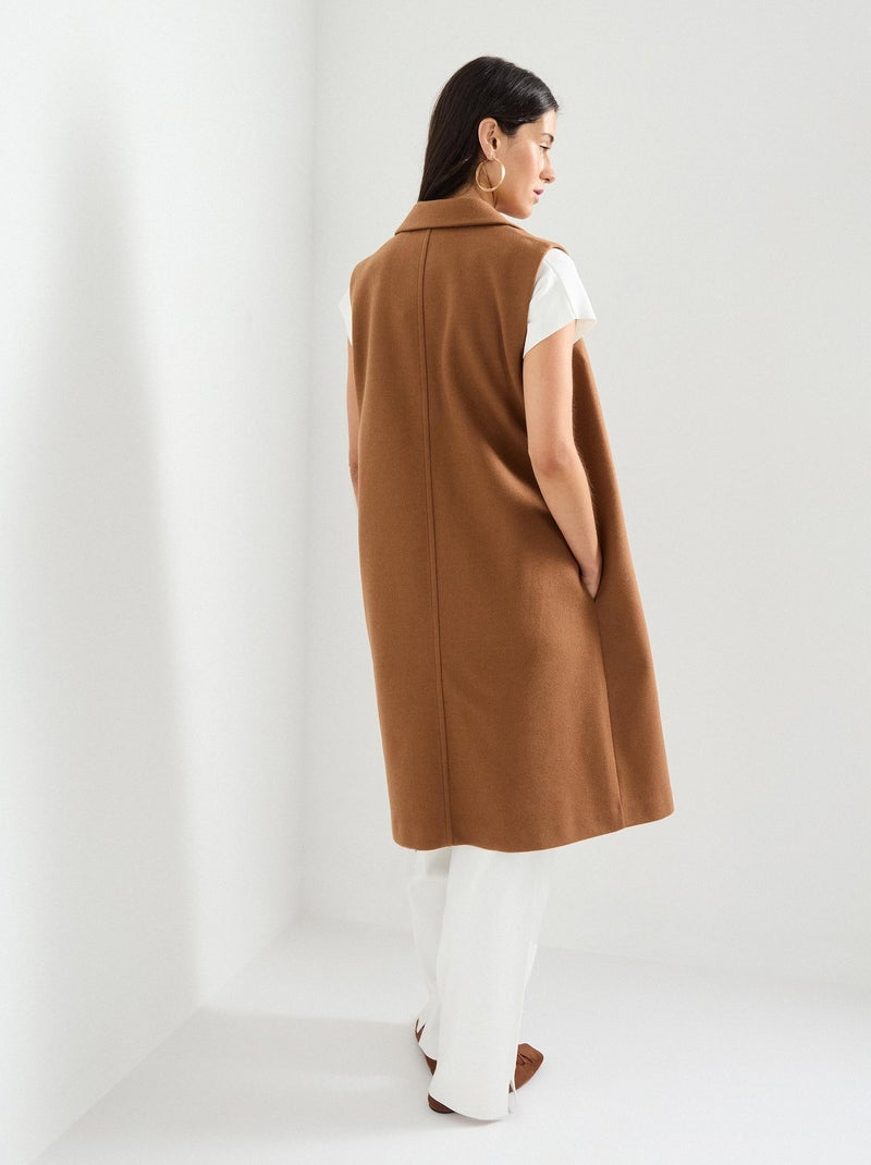 Gilet lungo, MO Fashion Beige - Kiabi