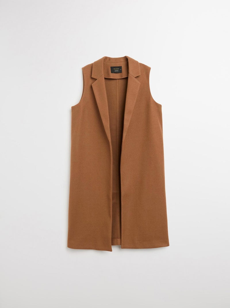 Gilet lungo, MO Fashion Beige - Kiabi