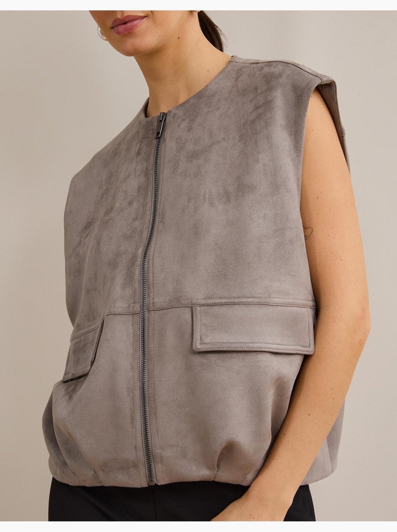 Gilet, mo fashion Grigio - Kiabi