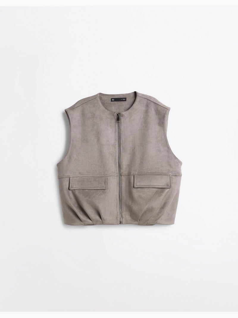 Gilet, mo fashion Grigio - Kiabi