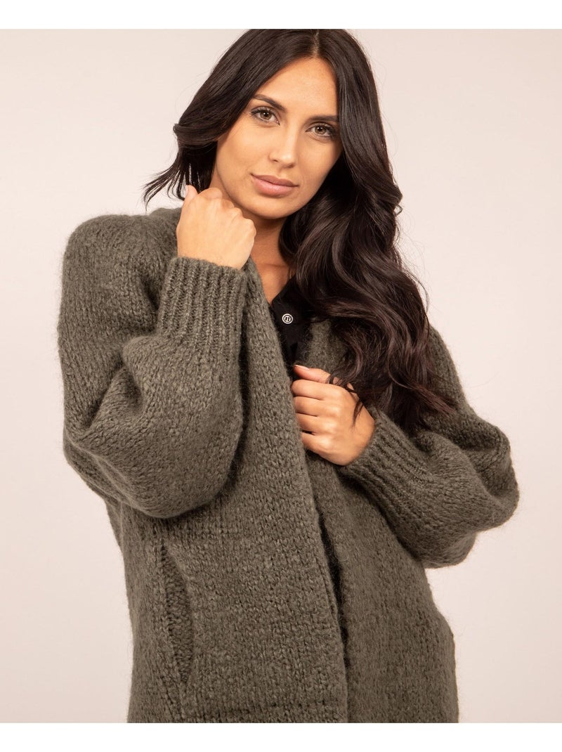 Gilet oversize KADRA Cachi - Kiabi