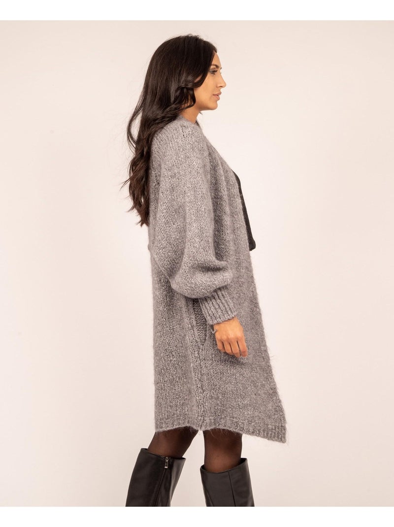 Gilet oversize KADRA Grigio - Kiabi