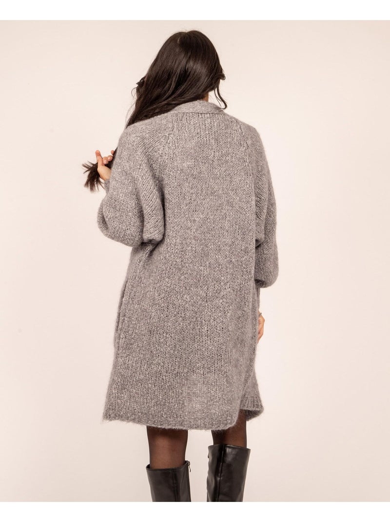 Gilet oversize KADRA Grigio - Kiabi