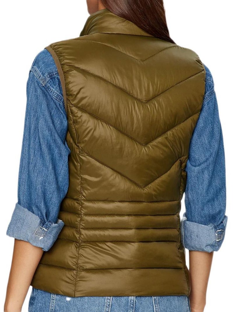 Gilet Piumino Donna Vero Moda Verde kaki chiaro - Kiabi