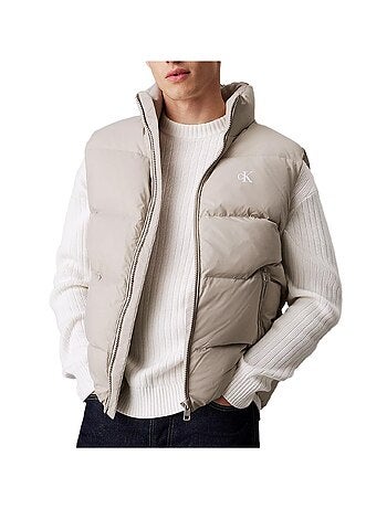 Gilet Piumino Uomo Calvin Klein Jeans Senza Maniche