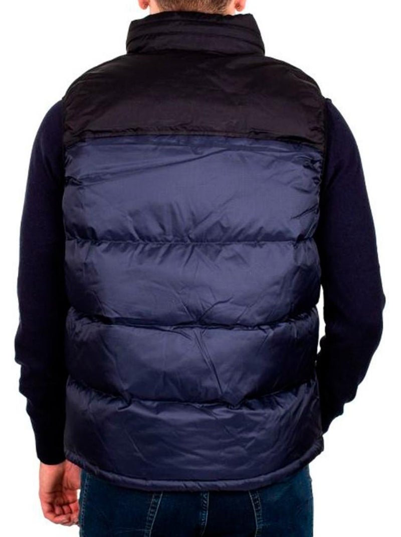Gilet piumino uomo schott senza maniche Blu marino - Kiabi