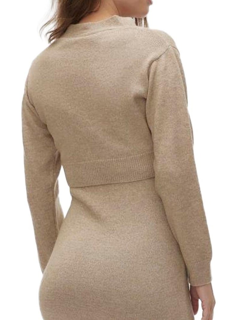 Gilet Premaman Mamalicious Beige - Kiabi