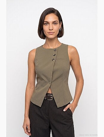 Gilet sartoriale sagomato dilvin