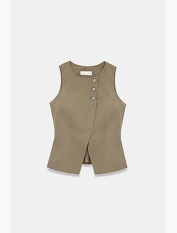 Gilet sartoriale sagomato dilvin