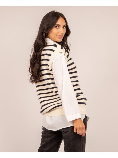Gilet senza maniche a righe KILISS - Kiabi