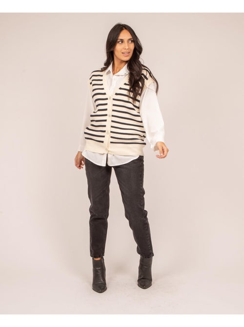 Gilet senza maniche a righe KILISS - Kiabi