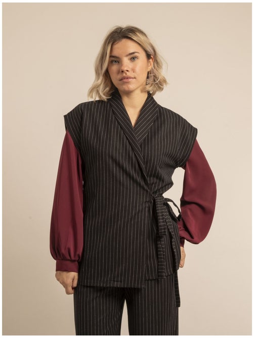 Gilet senza maniche a righe UVINY - Kiabi