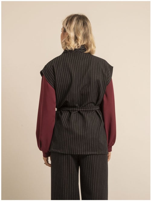 Gilet senza maniche a righe UVINY - Kiabi