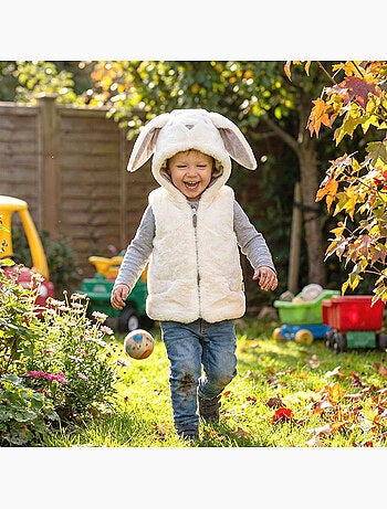 Gilet senza maniche con animali per bambino | Cute