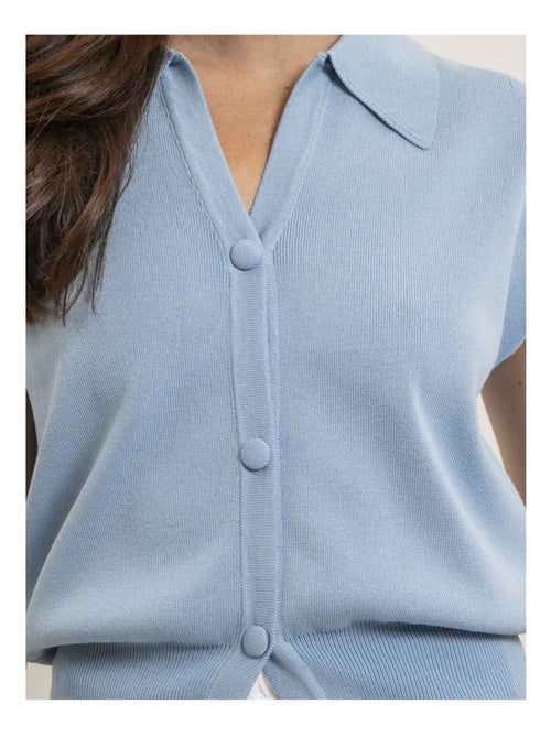 Gilet senza maniche con colletto polo FARDA - Kiabi