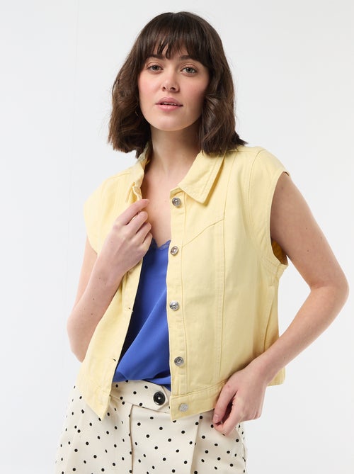 Gilet senza maniche con stampa mucca - Kiabi