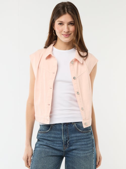 Gilet senza maniche con stampa mucca - Kiabi