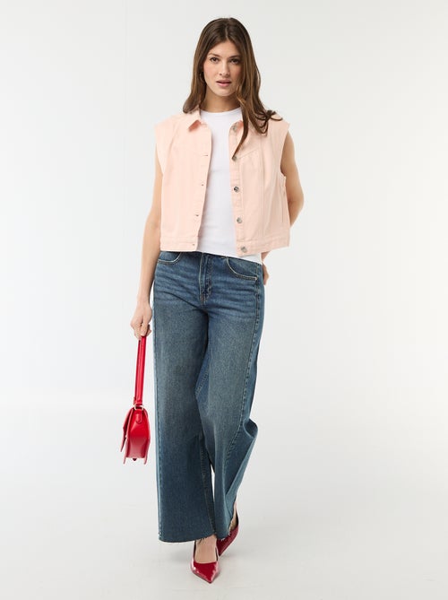 Gilet senza maniche con stampa mucca - Kiabi