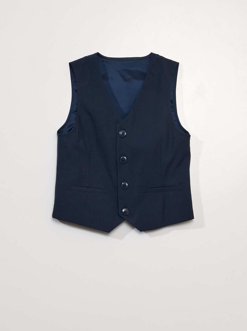 Gilet senza maniche da cerimonia blu - Kiabi