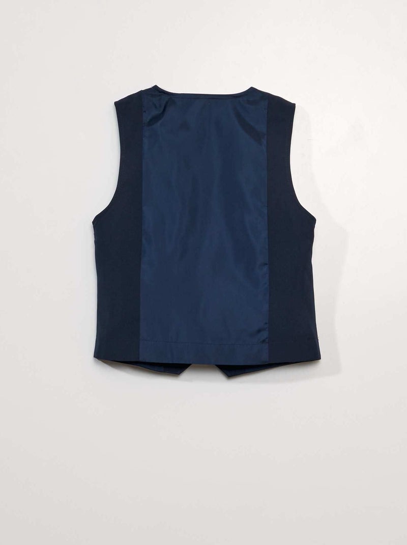 Gilet senza maniche da cerimonia blu - Kiabi