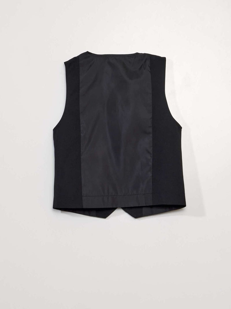 Gilet senza maniche da cerimonia NERO - Kiabi