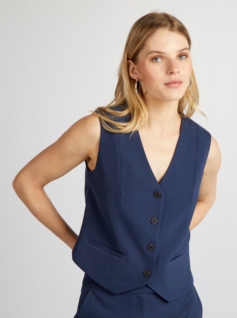 Gilet senza maniche da completo NERO - Kiabi