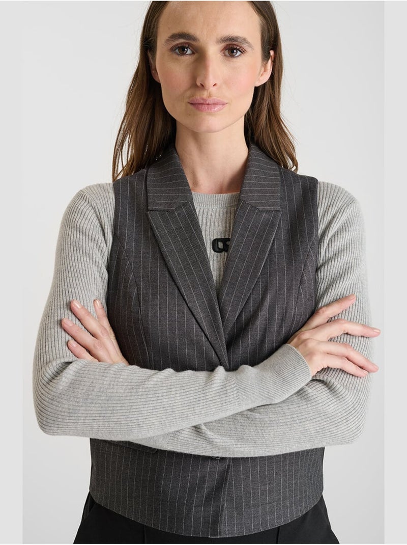 Gilet senza maniche ESY Grigio - Kiabi