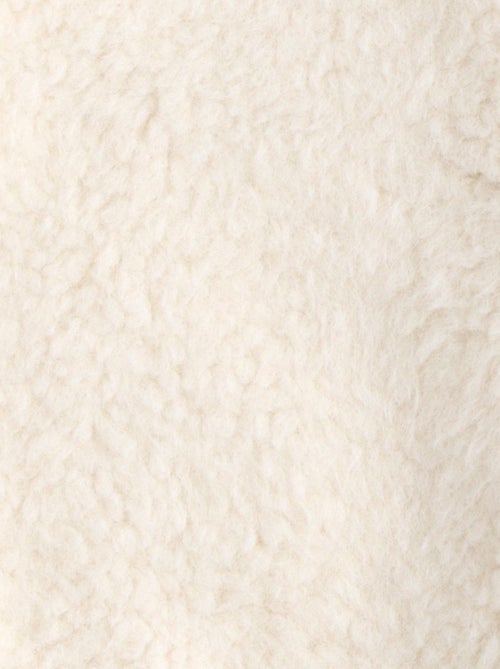 Gilet senza maniche in sherpa con fodera in garza di cotone leopardata per - SAUTHON - Kiabi