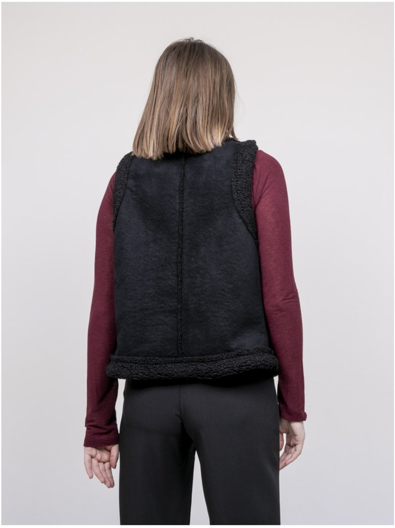 Gilet senza maniche KIMORA Nero - Kiabi