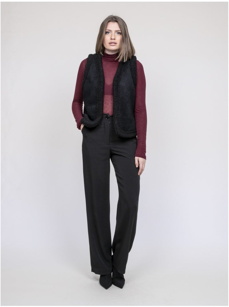 Gilet senza maniche KIMORA Nero - Kiabi