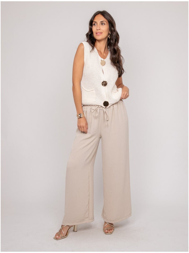 Gilet senza maniche KOLZA Ecru - Kiabi