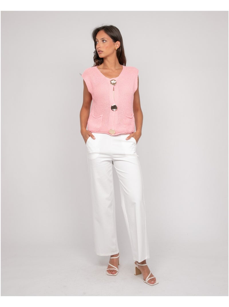 Gilet senza maniche KOLZA Rosa - Kiabi