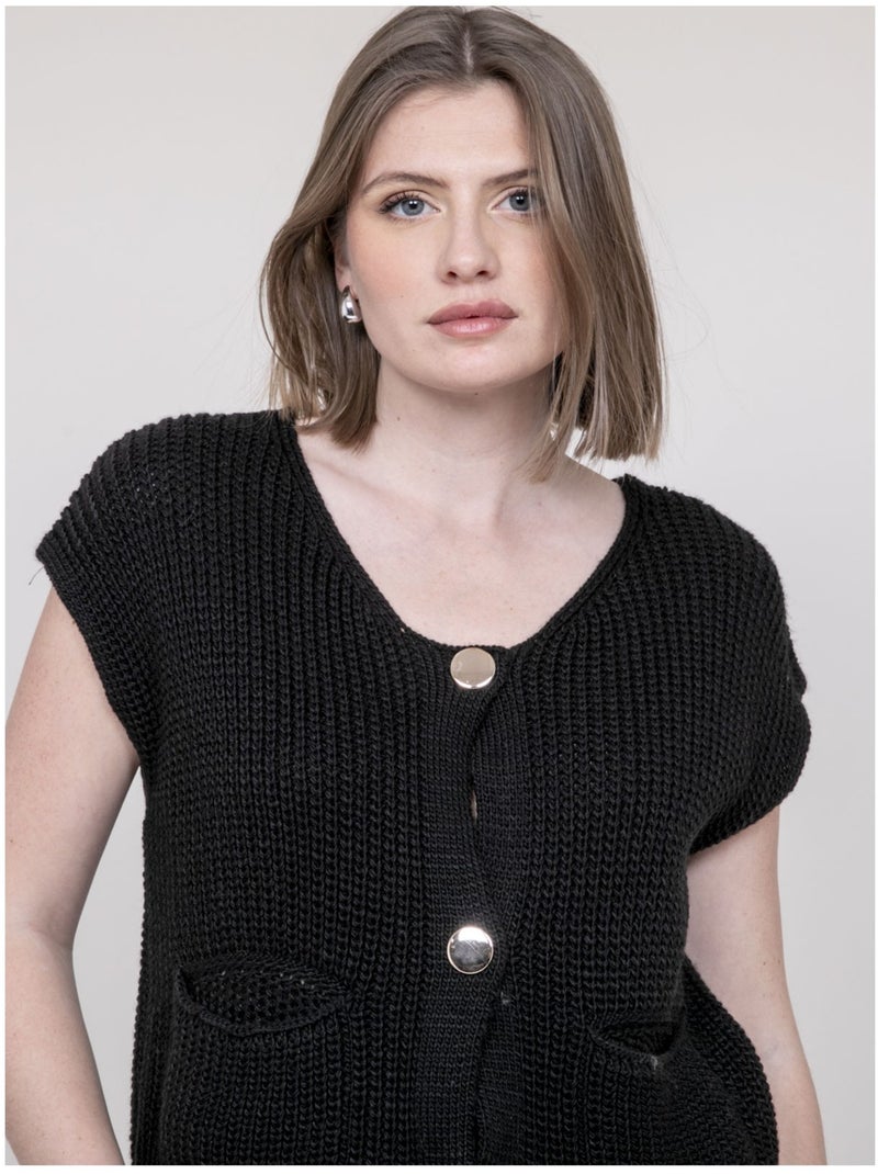 Gilet senza maniche KORENA Nero - Kiabi