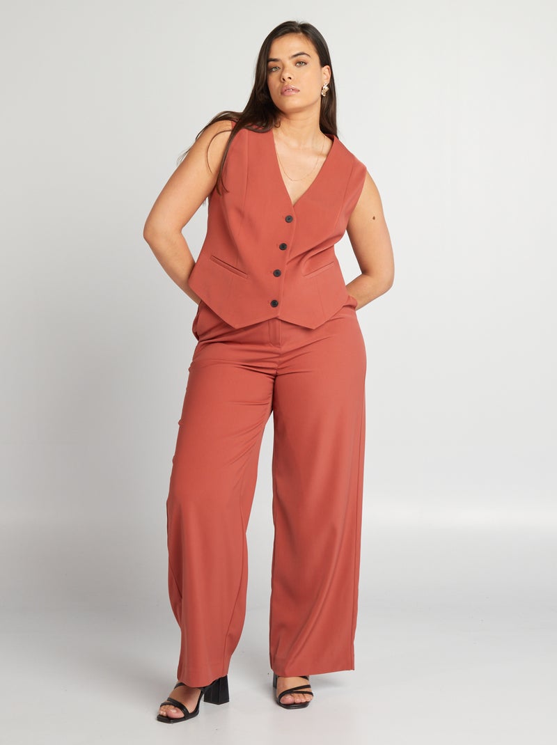 Gilet senza maniche ROSSO - Kiabi