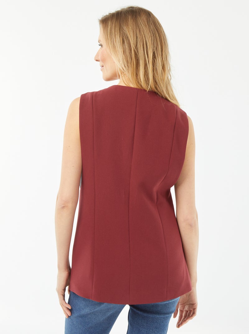 Gilet senza maniche ROSSO - Kiabi