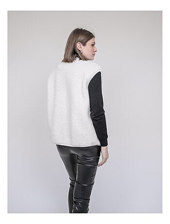 Gilet senza maniche sherpa UDOLMA