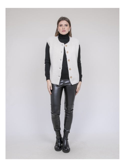 Gilet senza maniche sherpa UDOLMA - Kiabi