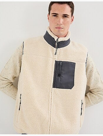 Gilet Sherpa, MO Fashion