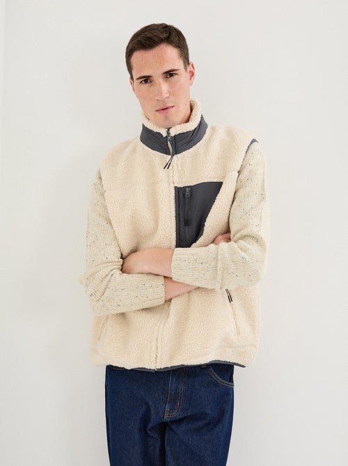 Gilet Sherpa, MO Fashion - Kiabi