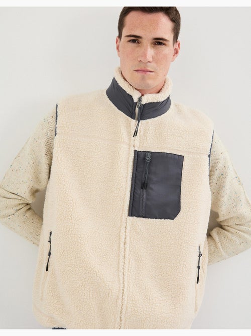 Gilet Sherpa, MO Fashion - Kiabi