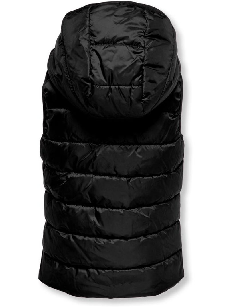 Gilet Smanicato Bambina ONLY Kids Nero - Kiabi