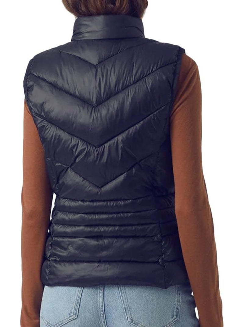 Gilet smanicato donna vero moda Blu marino - Kiabi