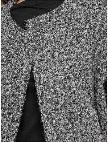 Gilet smanicato in maglia bouclé ujara